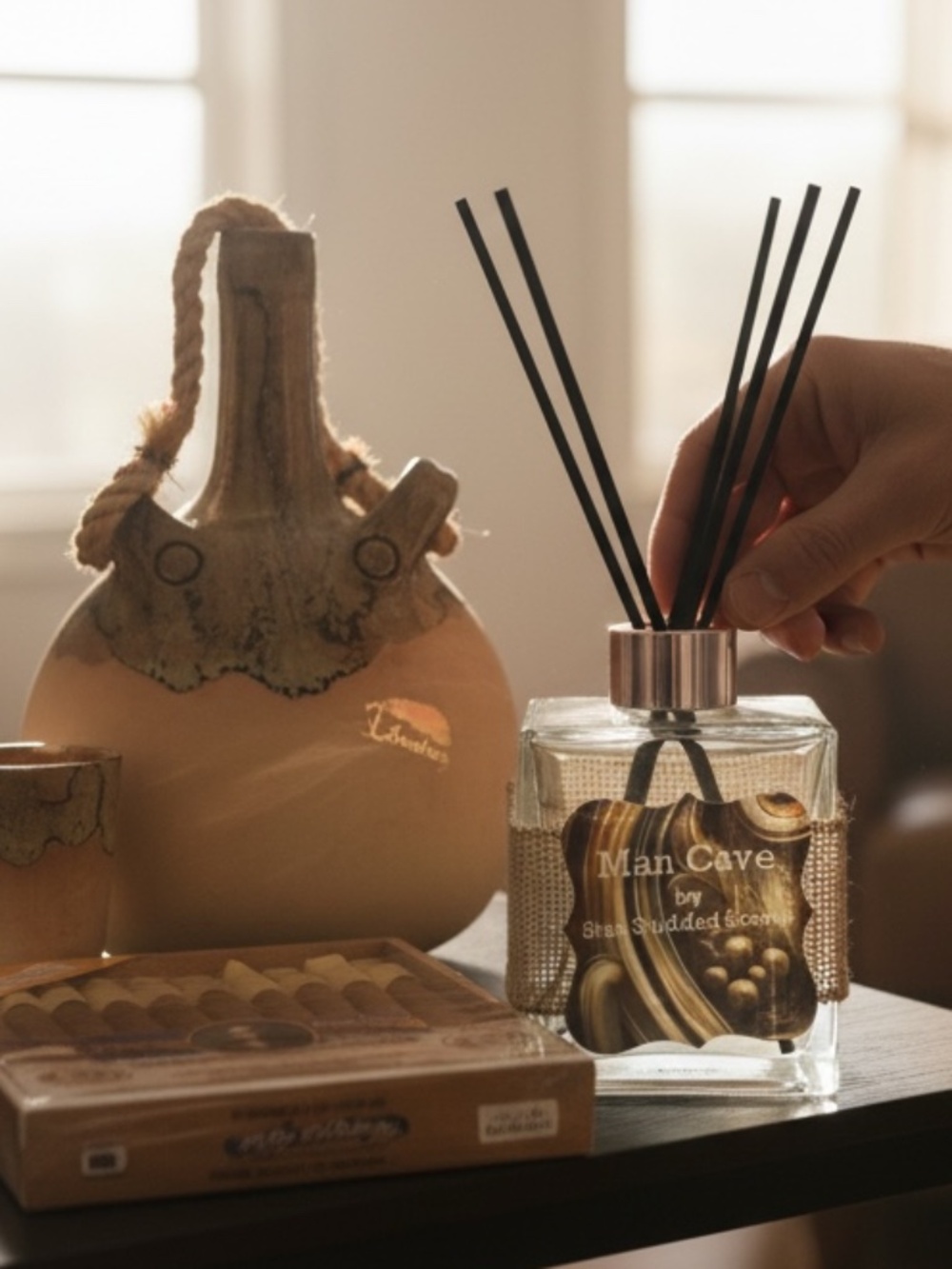 Star-Studded Scents Man Cave Reed Diffuser - Father's Day Gift